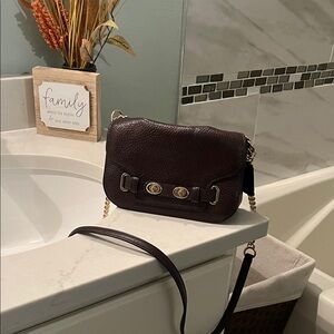Elegant Black Leather Women's Bag